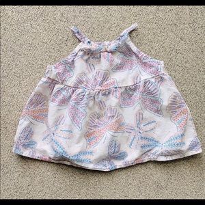 Summer butterfly top